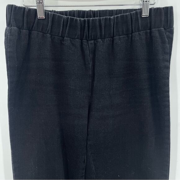 Soft Surroundings Black Metro Pull On Stretch Jeans Size Medium Stretchy Comfy - Picture 3 of 9